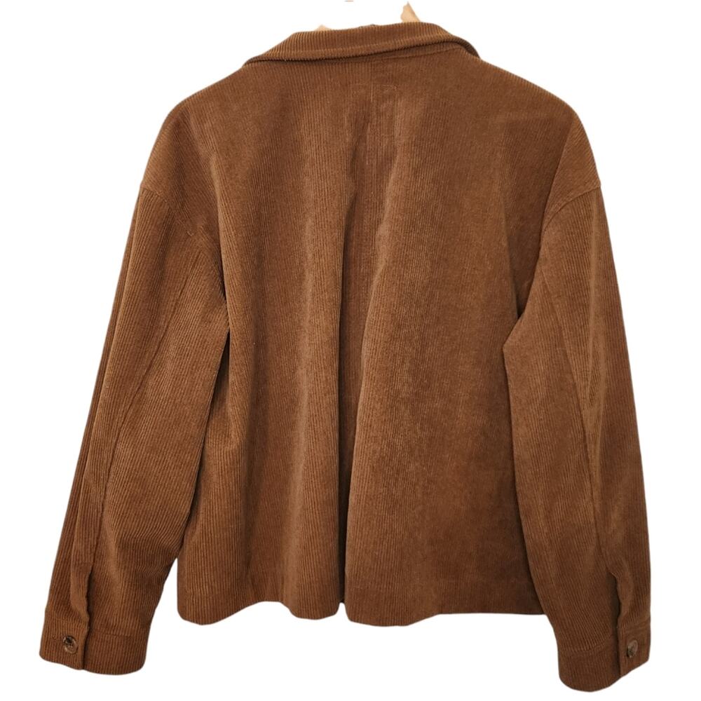 Avec Les Filles Oversized Relaxed Corduroy Shacket XL - Picture 2 of 5